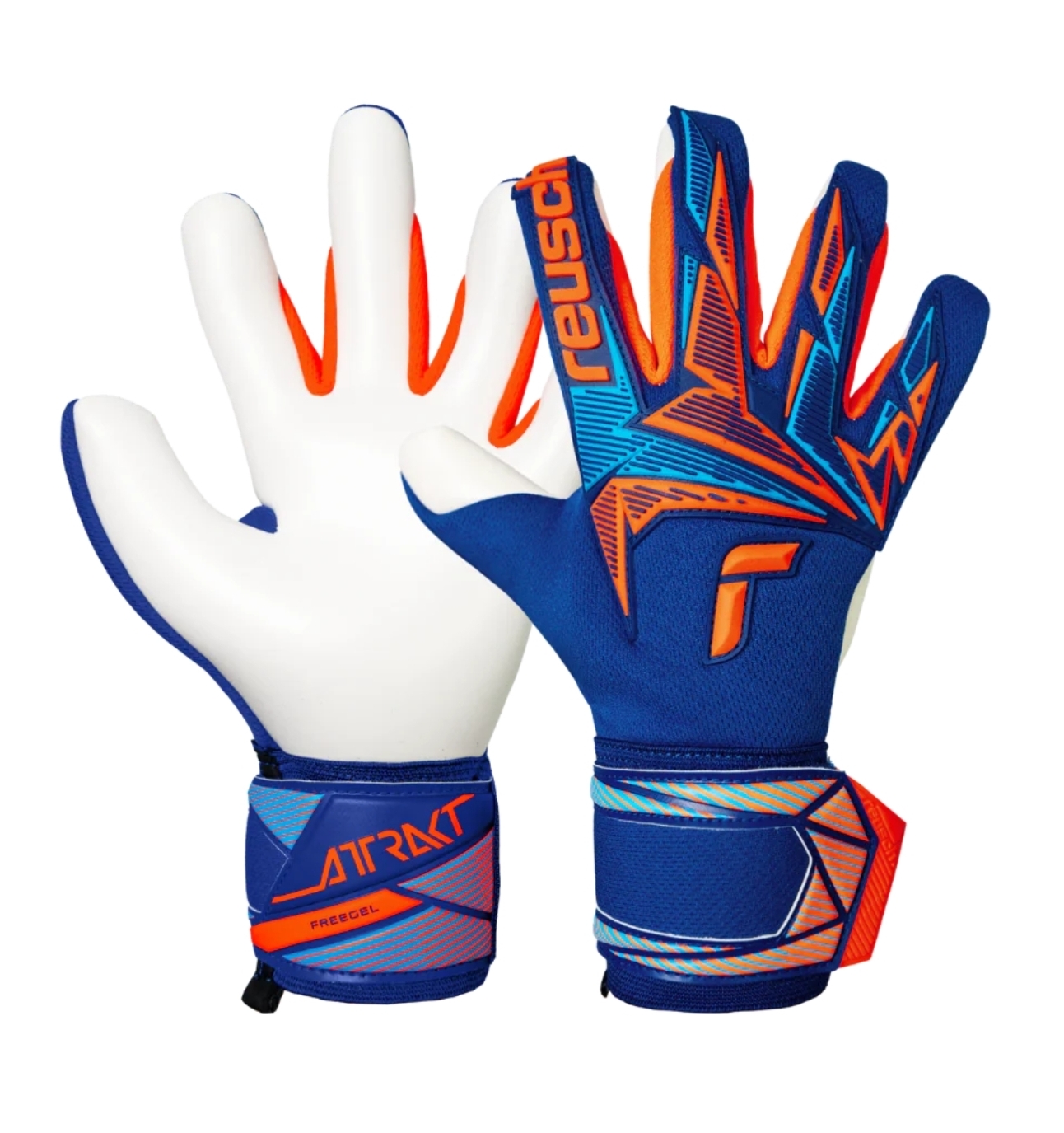 REUSCH ATTRAKT FREEGEL ADVANCE AZUL/NARANJA