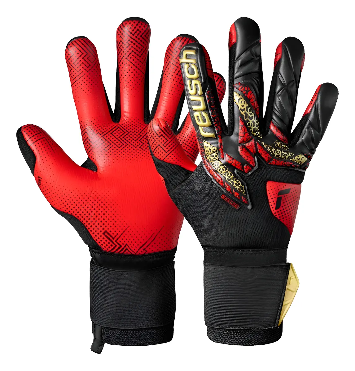 REUSCH ATTRAKT GOLD X GLUEPRINT ROJO